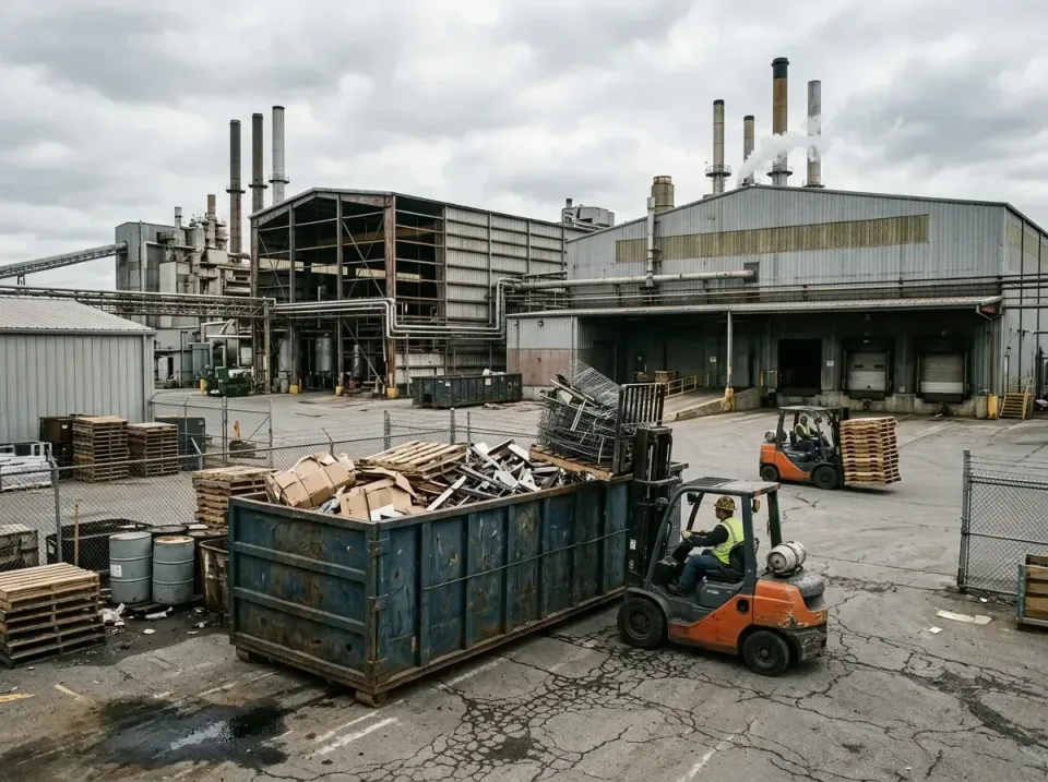 industrial-factory-scrap-conta-003 — frequently asked questions, Cheap Roll-off Dumpster Rentals in Carrollton, TX